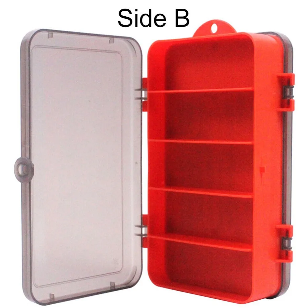 Portable Double Sided Split Ba - Fishing Lure Soft Plastic review and price