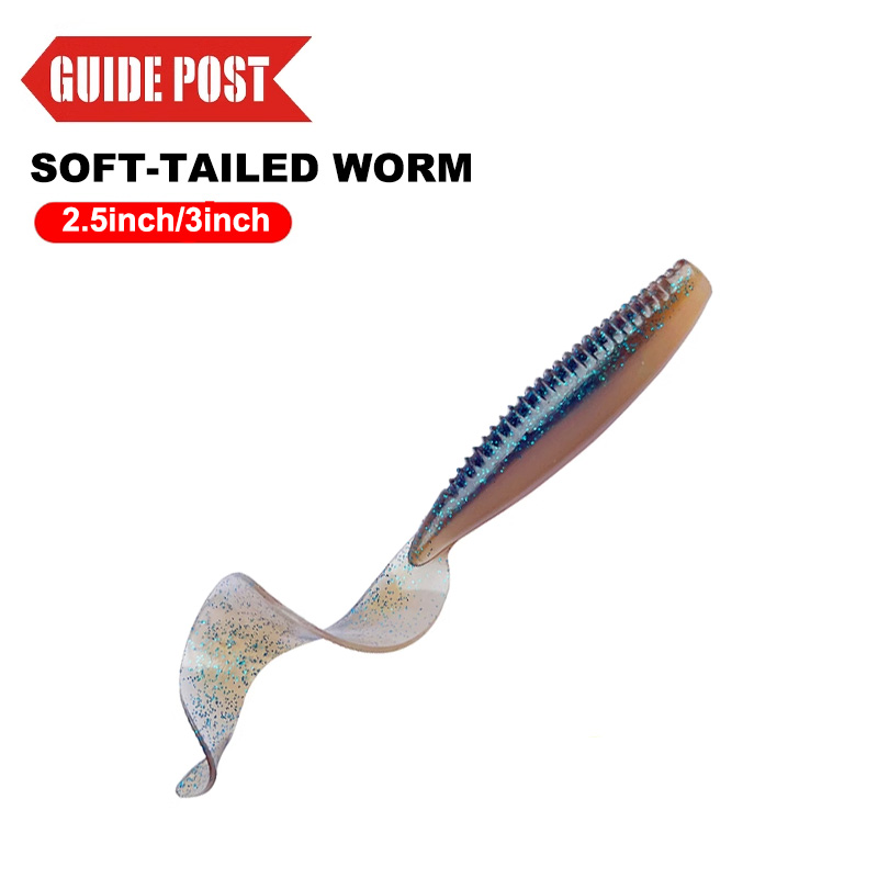 GUIDE POST 2.0/2.5/3.0inch Sof - Fishing Lure Soft Plastic review and price